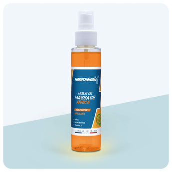 Huile de massage d'arnica - marathonian - 100ml - apaisant